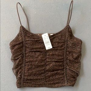 brown pacsun tank top